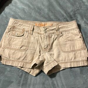 Hydraulic shorts, beige, size 9/10